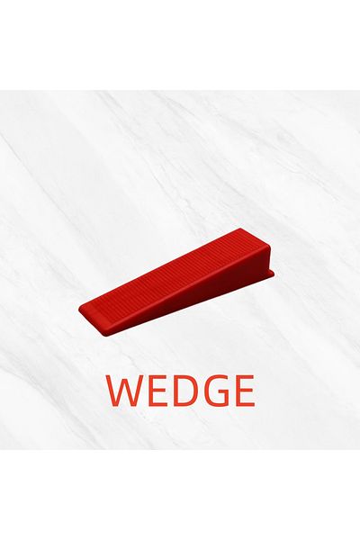 choice2 100Pcs Wedges 300Pcs Clips and 100 Pcs Plastic Tile Leveling System with 1 Pliers Tool (Accessories