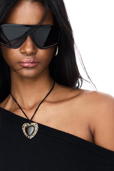 Bershka Kalp uçlu kolye
