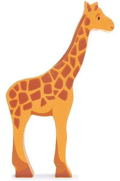 Tender Leaf Figurina Girafa, din lemn premium, Giraffe
