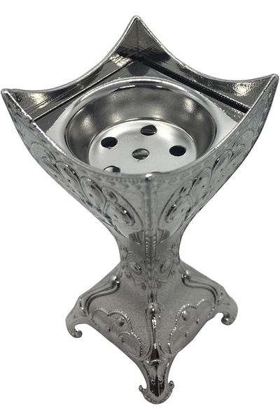 asmiat Antique Design Beautiful Home Decor Metal Incense Burner Holder for home office