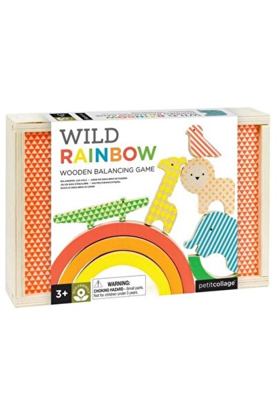 Petit Collage Joc de echilibru Wild Rainbow
