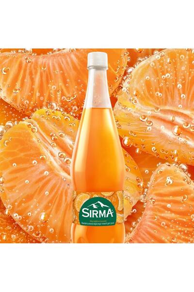 Sırma C Vitaminli Mandalina Aromalı Doğal Maden Suyu 1 Lt X 6 Adet