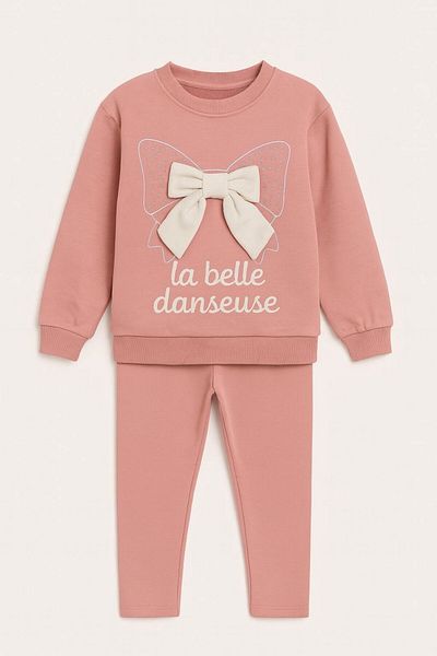 My Hanne Girl's Suit with Bow Accessories 20451