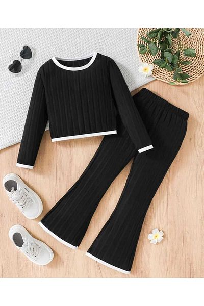 CINARIUM Girl's Spanish Pants and Blouse 2 Piece Set