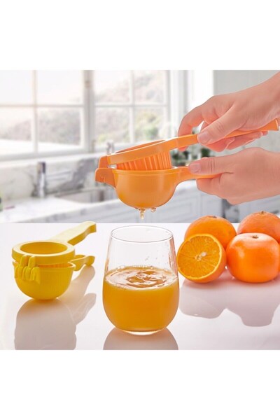 Kiesa Steel Lemon Squeezer Stainless Steel Lemon Squeezer Orange Lemon Citrus Juicer