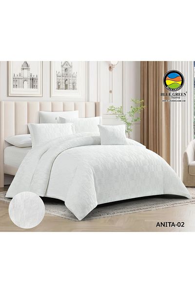 PROMISE ANITA King Jacquard 7-Piece Comforter