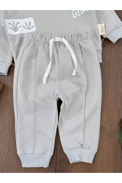 Kids Kingdom Organic Cotton Animal Embroidered Newborn 5-Piece Hospital Release Set