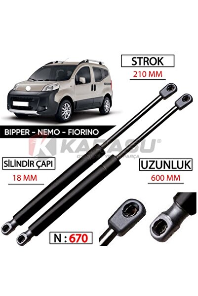 ARKIL FİORİNO NEMO BİPPER BAGAJ AMORTİSÖR (1 adet)