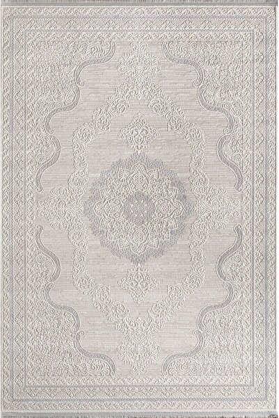 Artemis Halı Artemis Hali Lia 1128G Krem Gri Akrilik Karel Hali