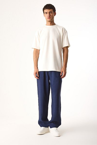 VENA Steve Baggy Fit Elastic Waist Pants(Cupro)