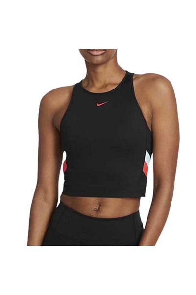 Nike W NK CLRBK STRIPE CROP TANK
