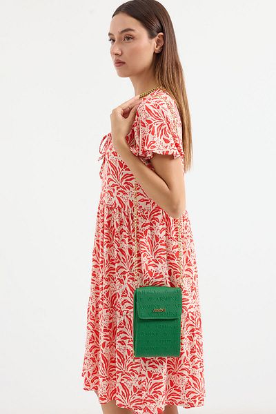 Merterium Women's Mini Shoulder Bag C.Green 1215