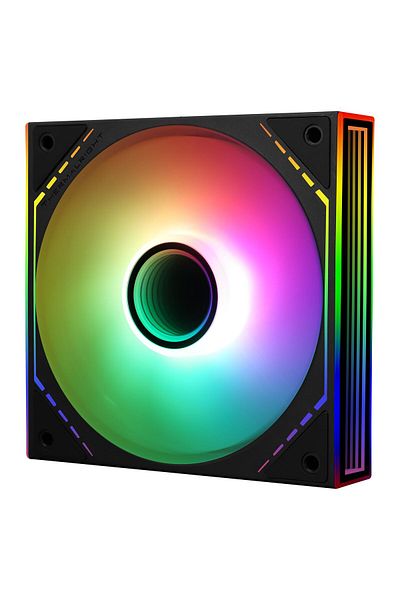 ThermalRight TL-M12-S 120mm ARGB CPU Cooling Fan, Silent PWM Computer Fan, 1500 RPM, Black