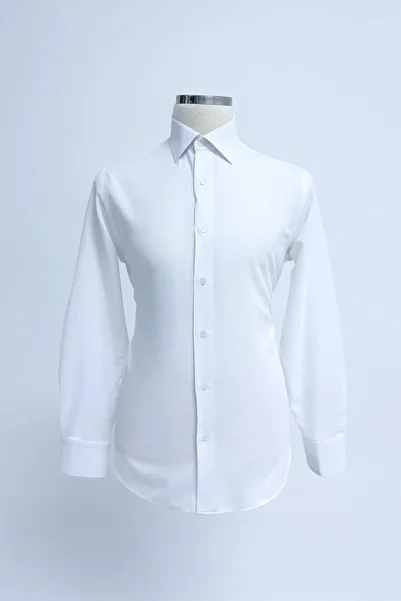 Sabri Özel Long sleeve men's shirt white