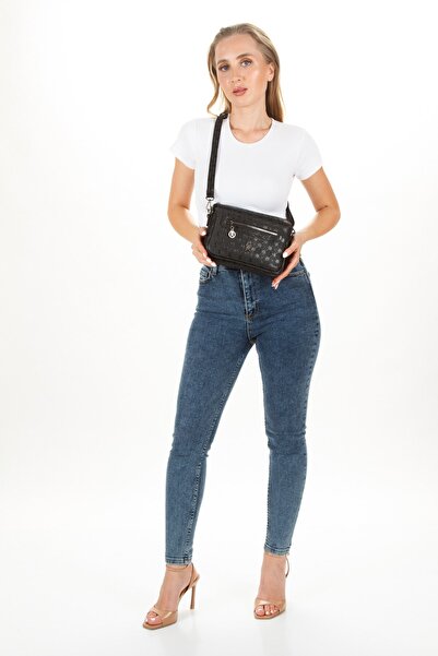 Newish Polo Women's Black Soft Dream Hand and Shoulder Bag