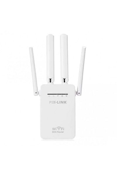 FOXMAG24 Router / Amplifier WI-FI Network Extender Pix-Link Wireless Router 300Mbps