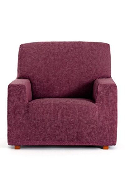eysa Elastic Armchair Cover, Troya, C/8 Bordo