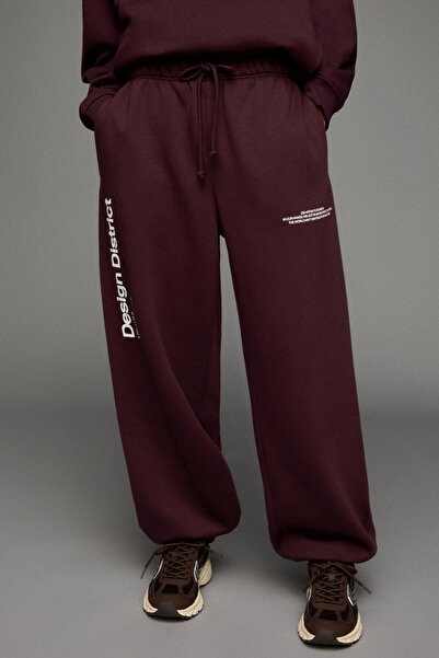 Bershka Printed joggers