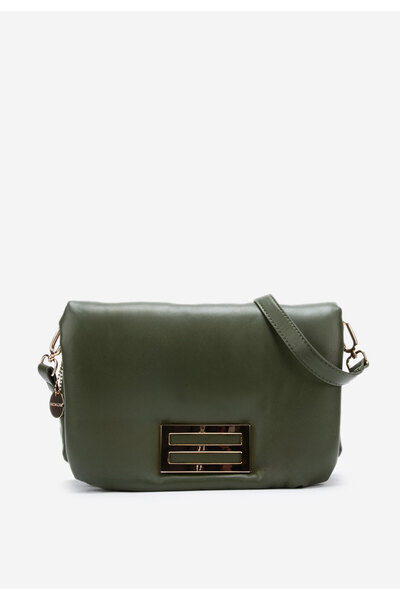 B T Shoes Zelená ramenní kabelka Sanya