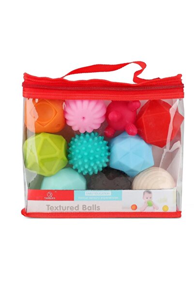 SDX Market Set de 10 mingi senzoriale pentru bebeluși