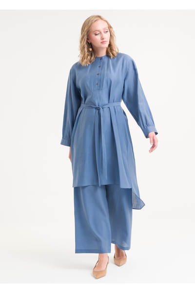Armağan Asymmetrical Crew Neck Tunic