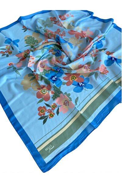 Belli وشاح فريش نوفا 1011-02 نمط مختلط أزرق 49749