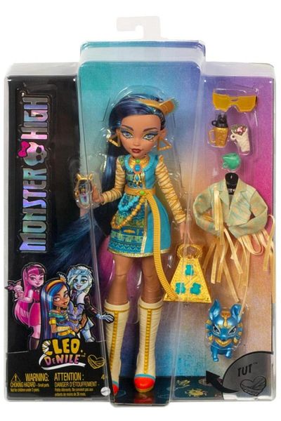 mattel Monster High Cleo Denile Doll with Animal and Acc