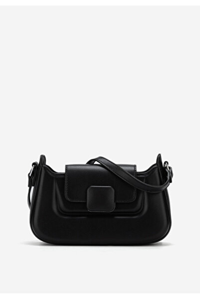 B T Shoes Čierne ramenná kabelka Vianna