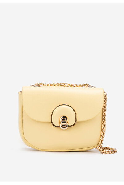 B T Shoes Žlutá ramenní kabelka Valerie