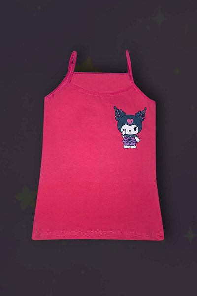 GRI MOR TEKSTIL 5 Pack Cotton Kuromi Printed T-Shirt