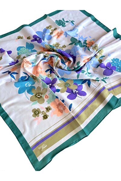 Belli Fresh Nova Scarf 1011-11 Green Mixed Pattern 49745