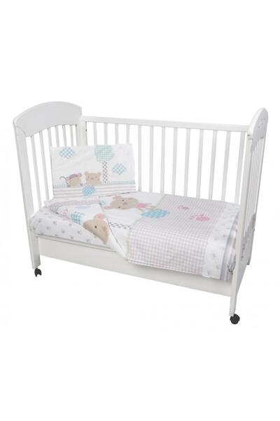 Kikka Boo KikkaBoo Fantasia EU 3-piece cot bedding set 140x70cm made of cotto...