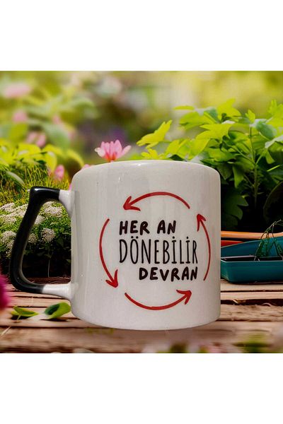 GameFruy Any Moment Can Turn Devran Double Sided Printed Mug - Ceramic Tea, Coffee Gift Cup