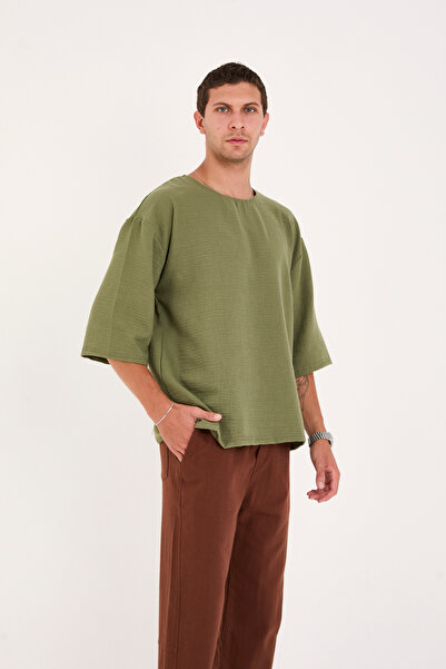 No Way Ανδρικό μπλουζάκι Fakir Sleeve Oversize