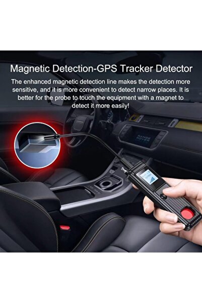 Generic Smart Signal Detector + Camera Detector + Magnet Detector with LED Screen