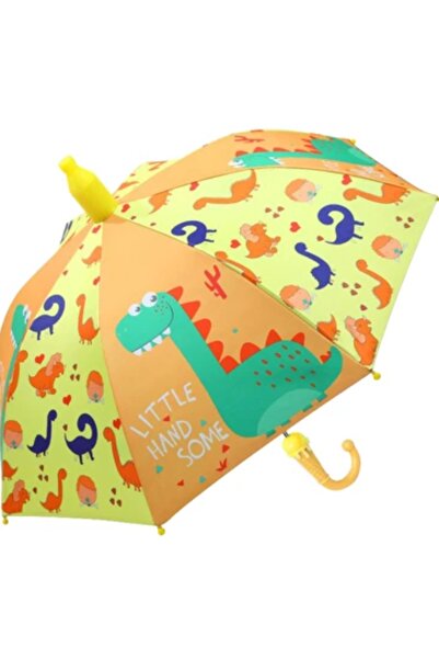 Genel Markalar Eğlenceli Düdüklü 8 Telli Çocuk Şemsiye – 59 cm