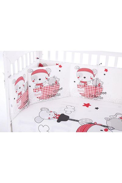 Kikka Boo 6-piece bedding set for KikkaBoo Pirates cot 140x70 cm with
