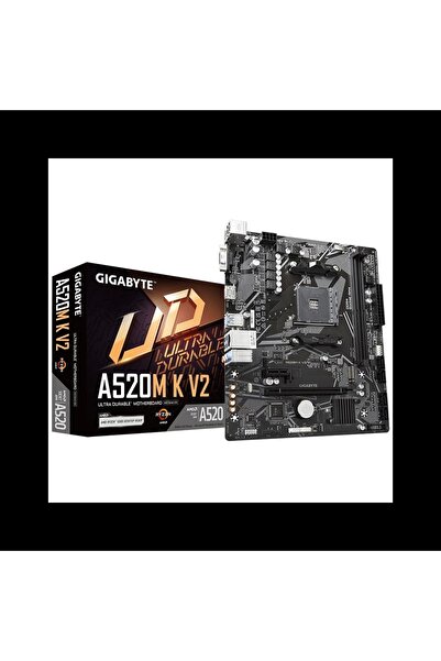 Gigabyte A520m-k V2, 2xddr4, 1x M.2, D-sub, Hdmı, Am4 Soket Anakart