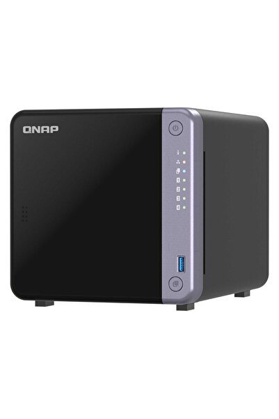 Qnap TS-432X-4G001 4GB 1TBHDD 4x3.5" SATA Desteği RAID(0) NAS Depolama Ünitesi