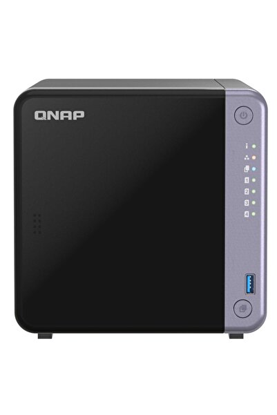 Qnap TS-432X-4G001 4GB 1TBHDD 4x3.5" SATA Desteği RAID(0) NAS Depolama Ünitesi