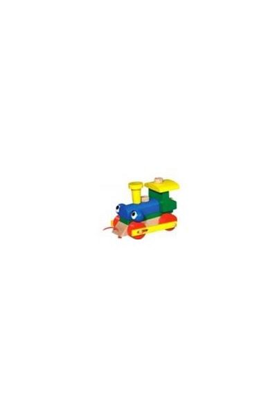 Detoa Pull-along toy - Locomotive