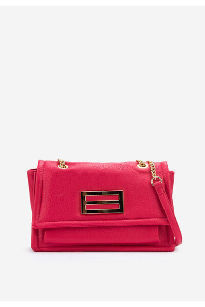 B T Shoes Fuchsiové ramenná kabelka Hansia