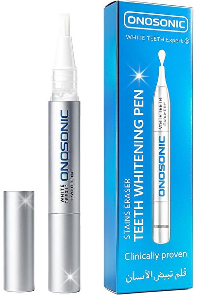 ONOSONIC WHITE TEETH EXPERT قلم جل التبييض الفاخر - ابتسامة بيضاء مبهرة في 7 ...