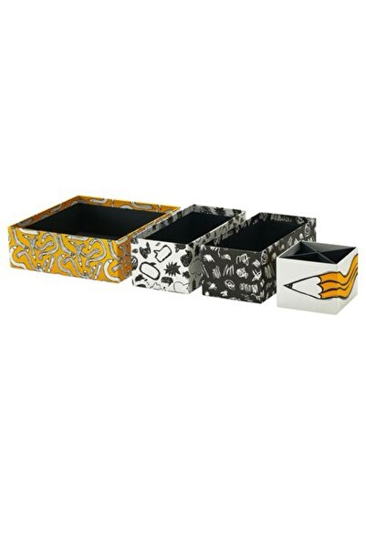 IKEA Lysmask kutu seti, çok renkli düzenleyici