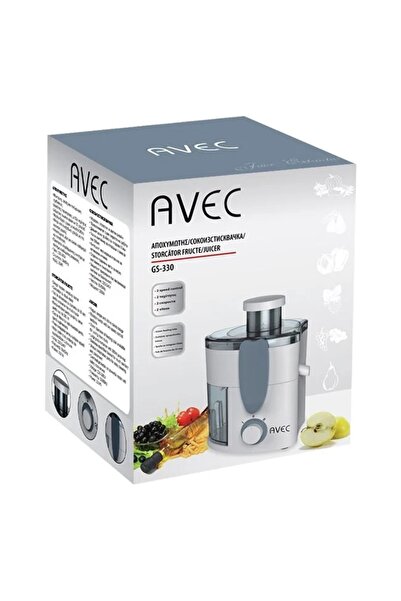 divendi-ro Storcător de fructe și legume, 2 viteze, putere 250W, capacitate 280ml, gri