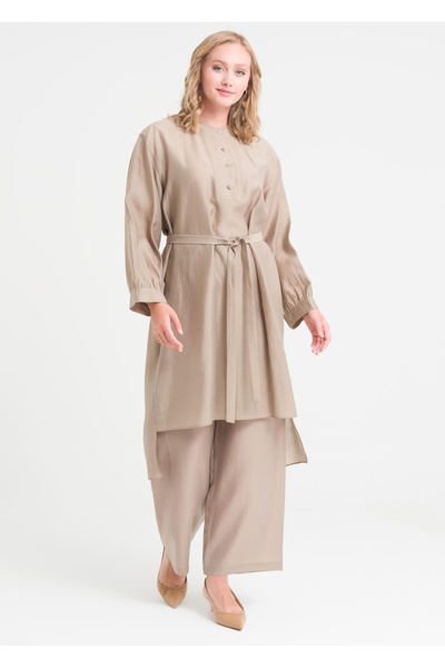 Armağan Asymmetrical Crew Neck Tunic