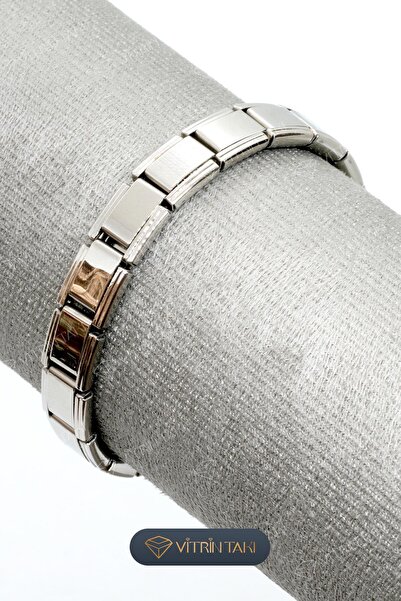 Çelik Adjustable Italian Charm Bracelet