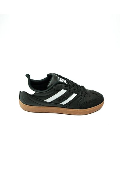 Kinetix Rudow Pu 5Pr Black Unisex Sneaker