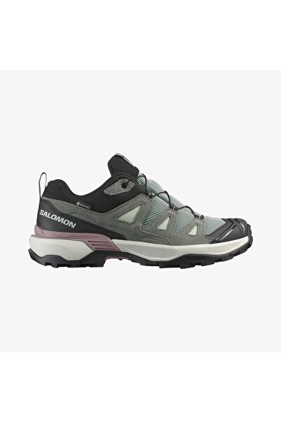 Salomon X ULTRA 360 LEATHER GORE-TEX Dámská outdoorová obuv Zelená Milieu L47863500