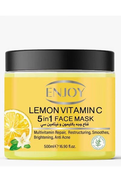 Enjoy Lemon Vitamin C 5 in 1 Face Mask 500ml